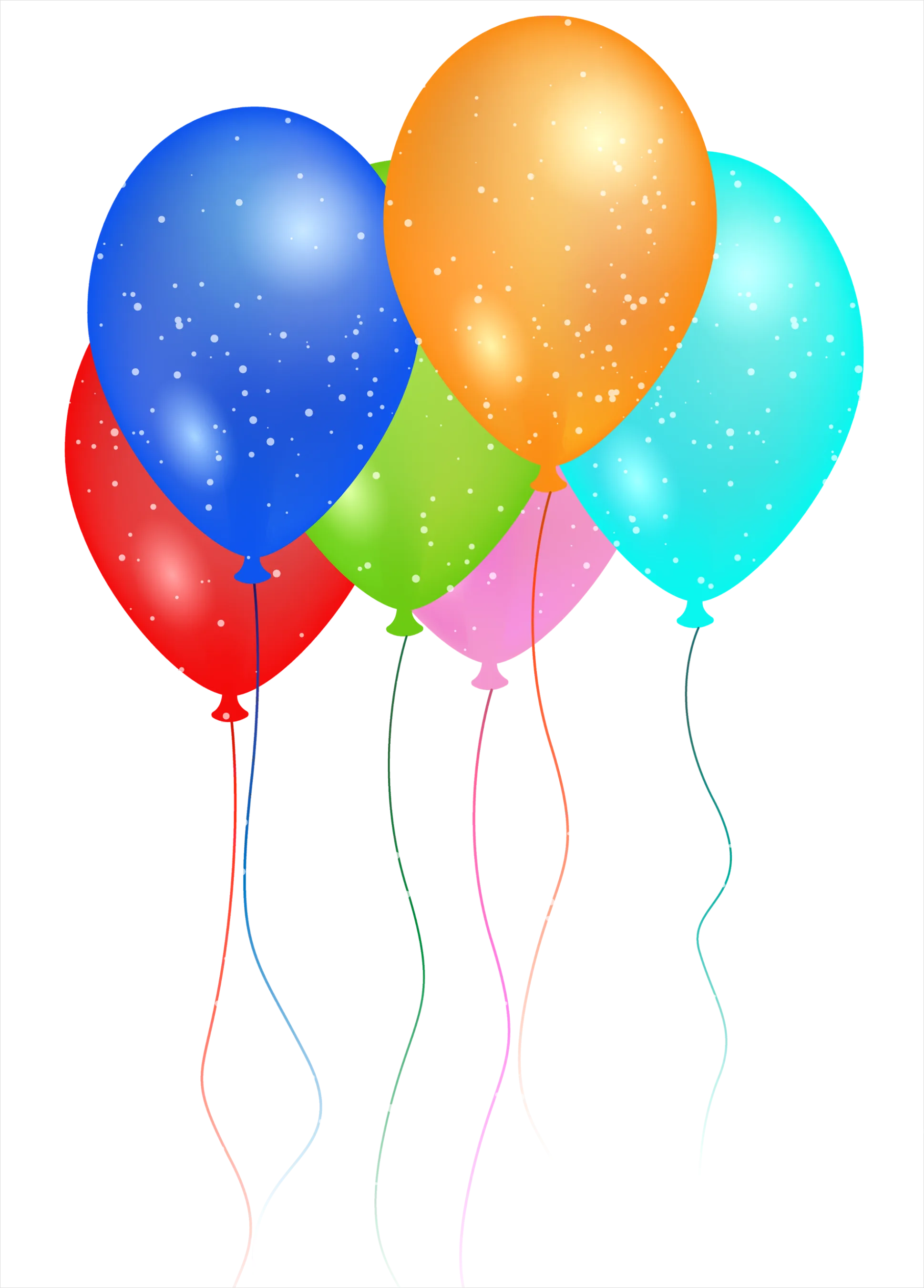 Detail Birthday Balloons Transparent Png Number 6