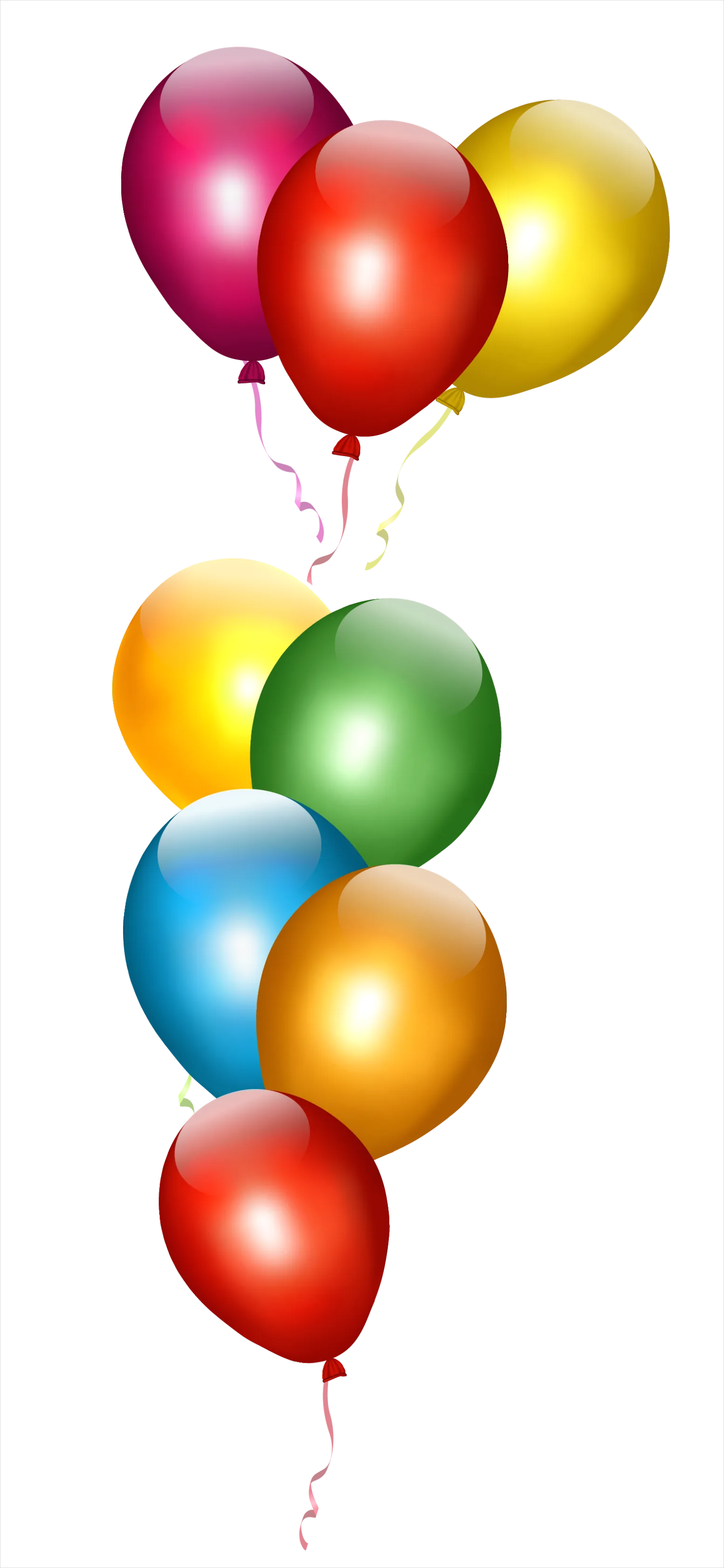 Detail Birthday Balloons Transparent Png Number 10