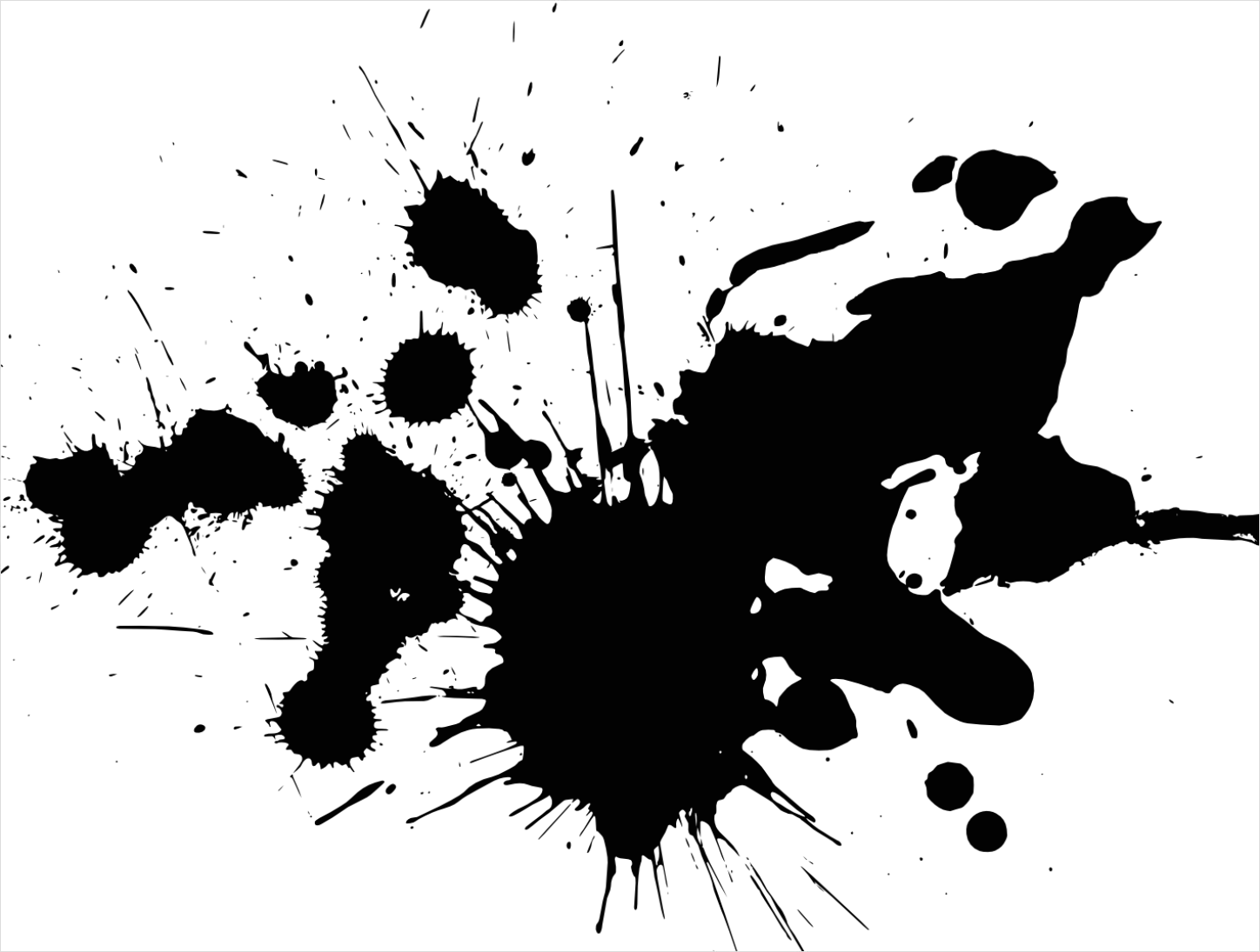 Detail Brush Paint Splash Transparent Png Number 6