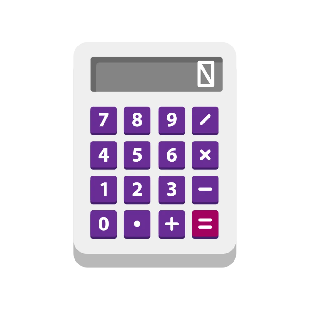 Detail Calculator Transparent Png Number 3