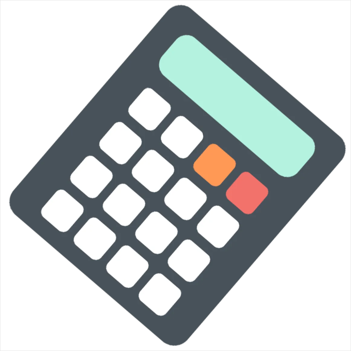 Detail Calculator Transparent Png Number 6