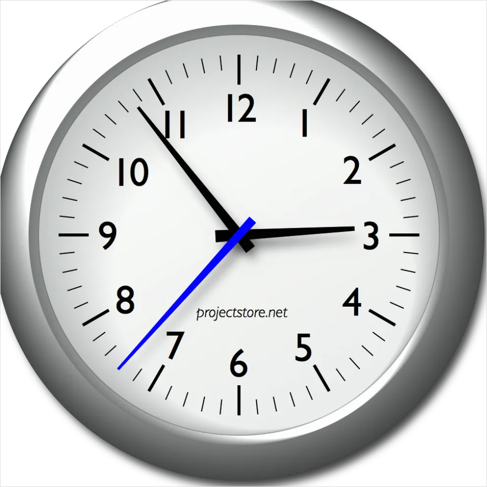 Detail Clock Icon Transparent Png Number 6