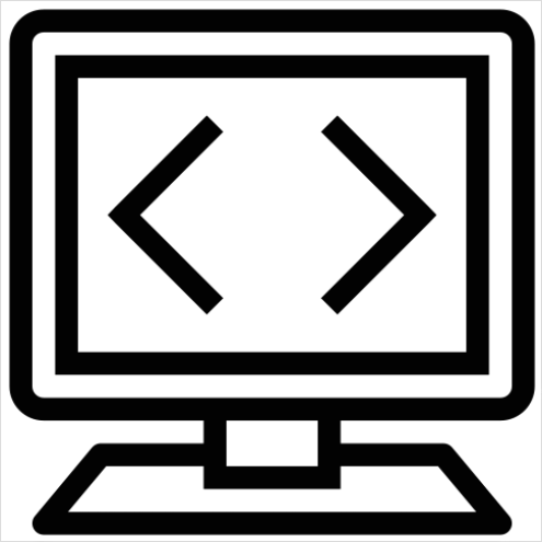 Detail Coding Icons Set Vector Number 4