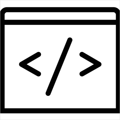 Detail Coding Icons Set Vector Number 7