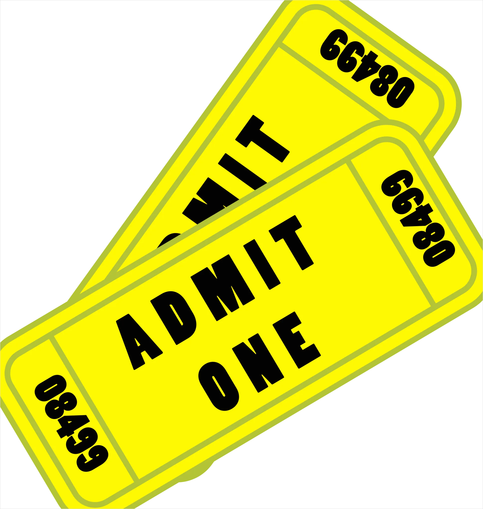 Detail Concert Ticket Transparent Png Number 8