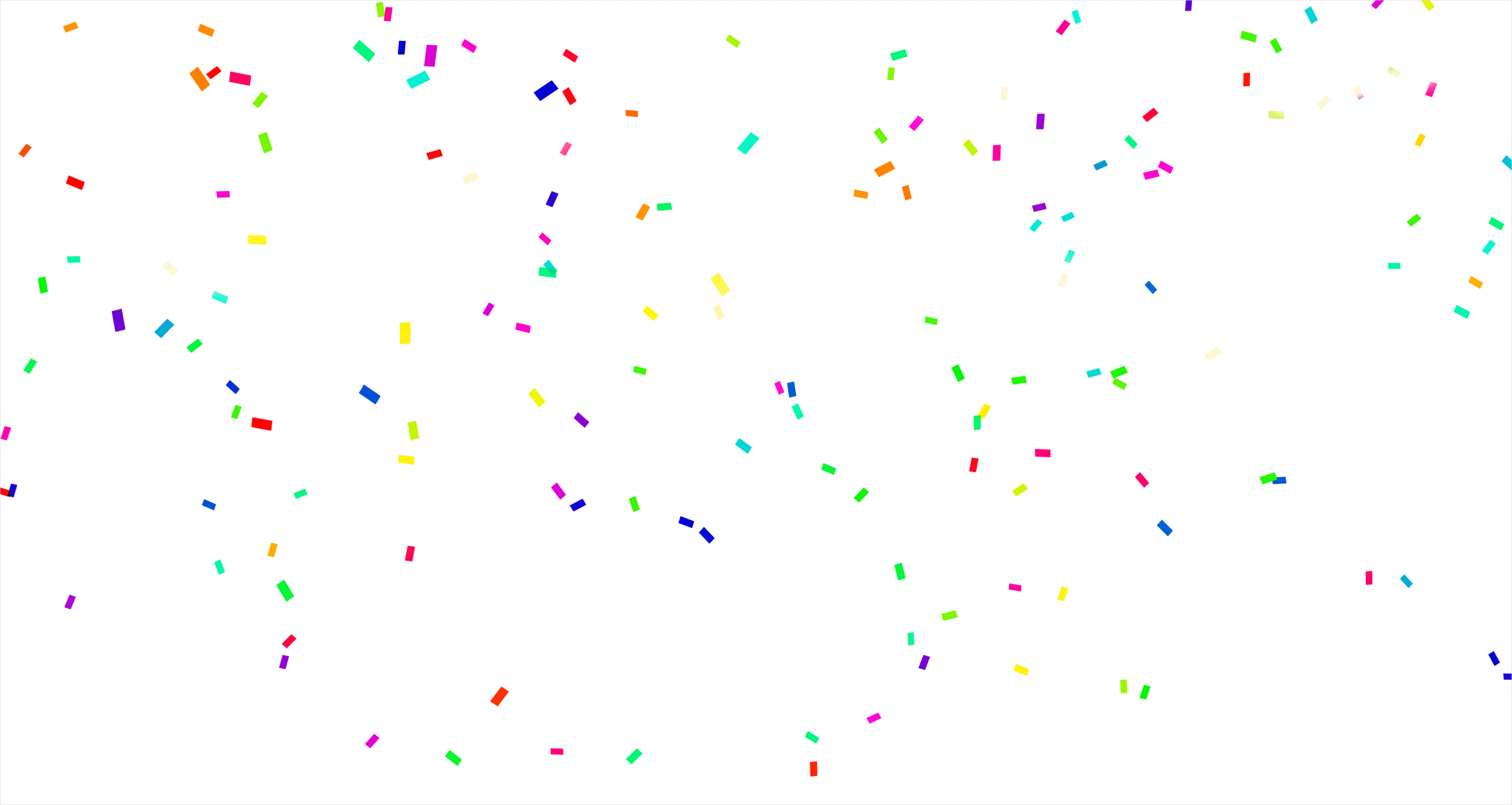 Detail Confetti Transparent Png Overlay Number 2