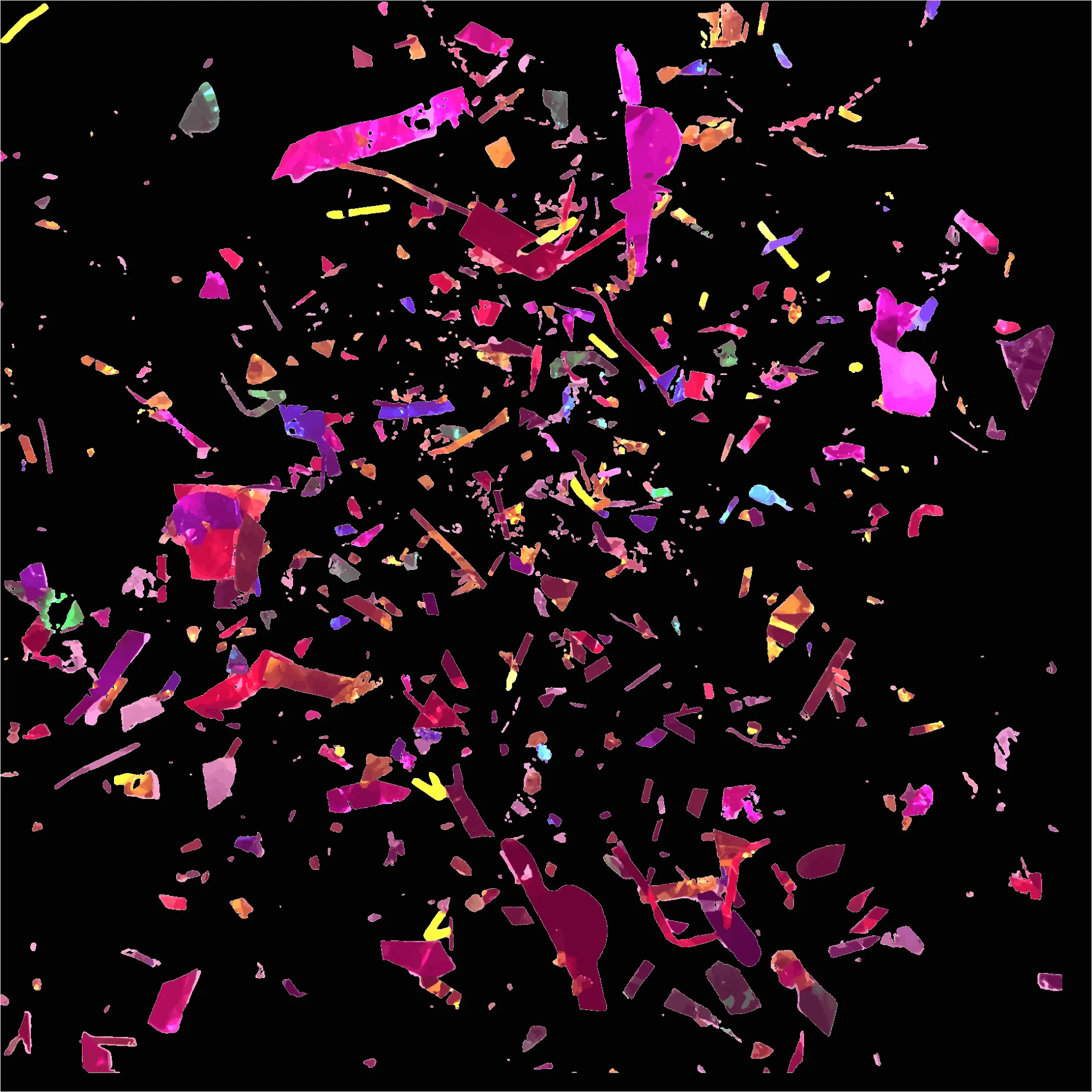 Detail Confetti Transparent Png Overlay Number 11