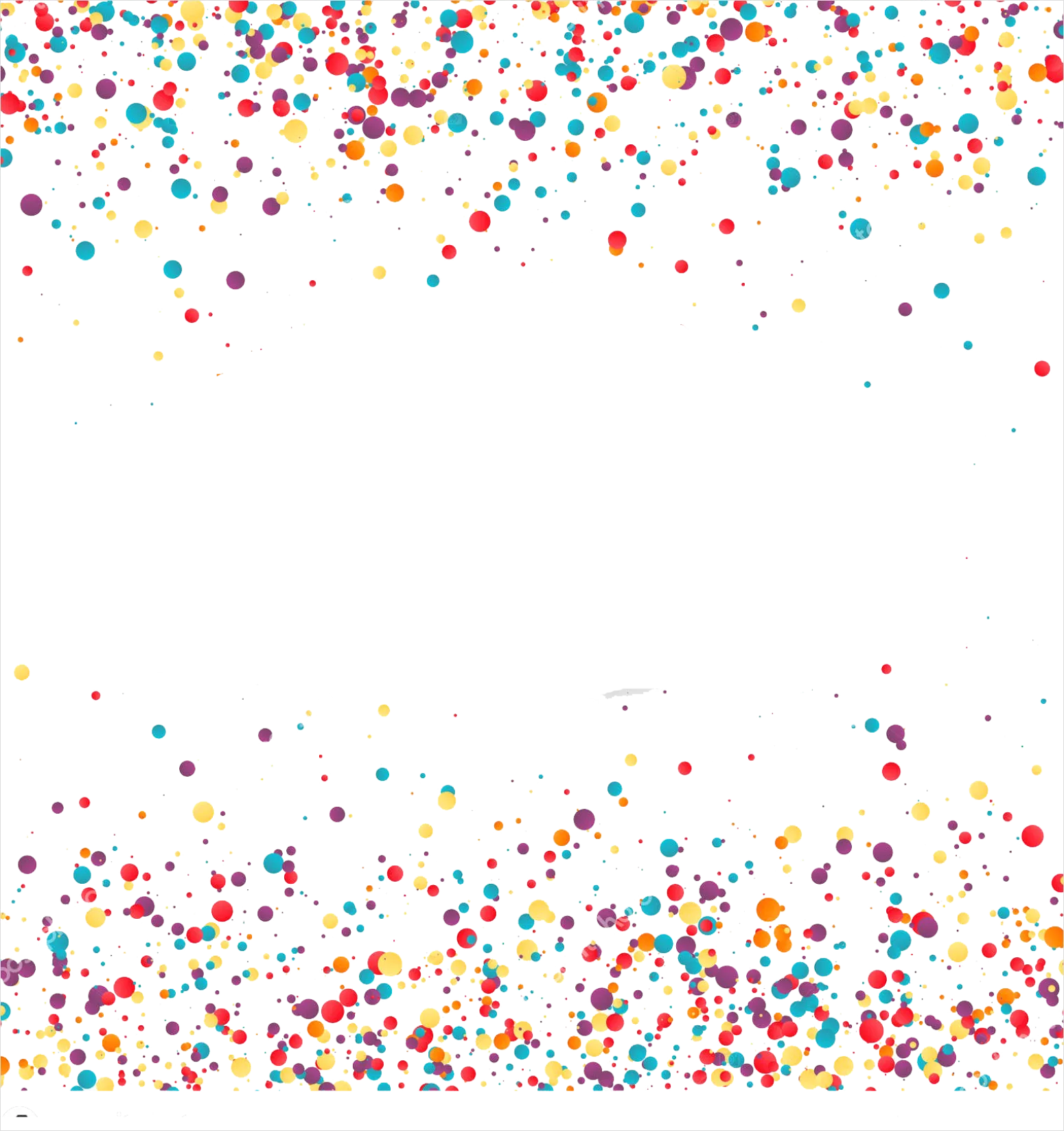 Detail Confetti Transparent Png Overlay Number 13