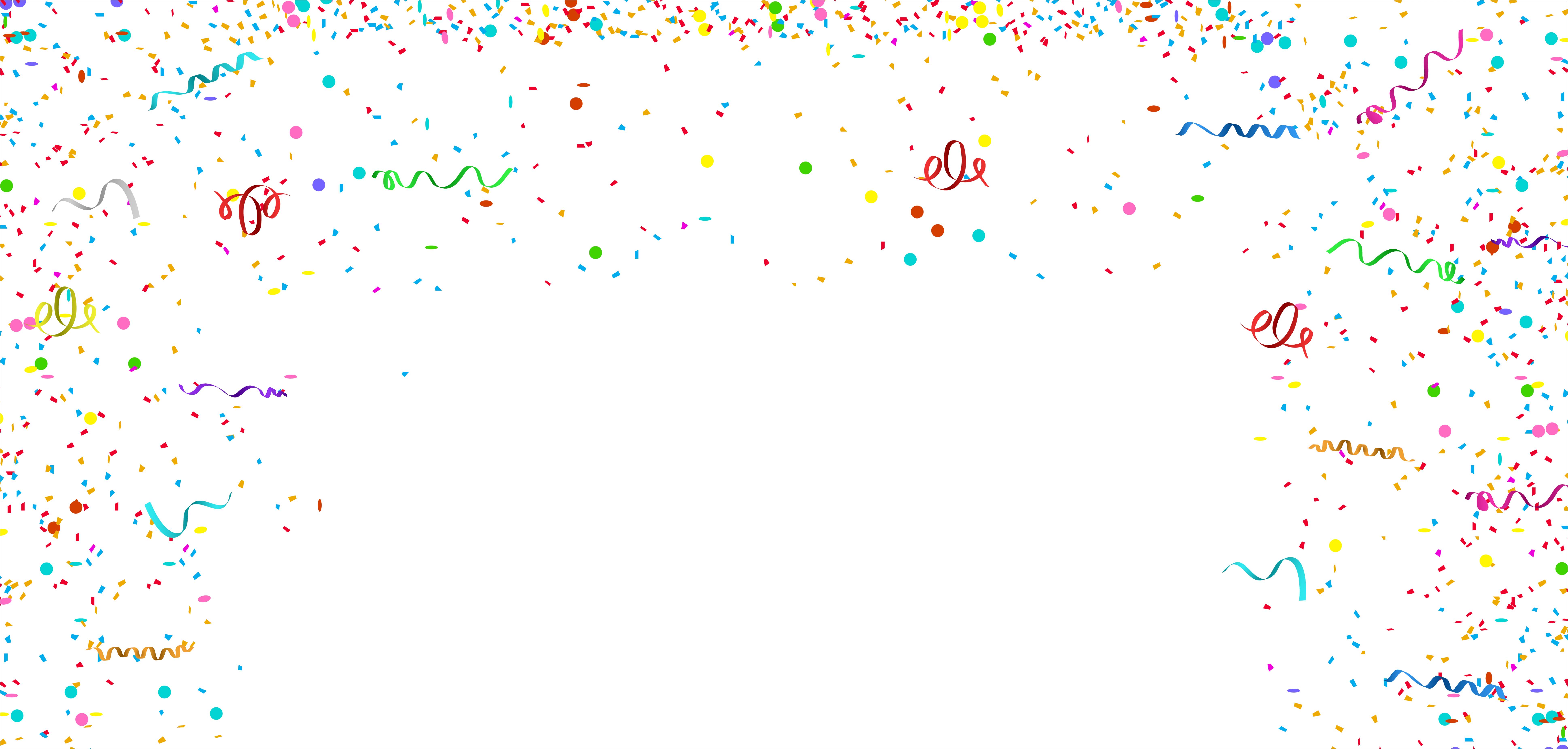 Detail Confetti Transparent Png Overlay Number 15