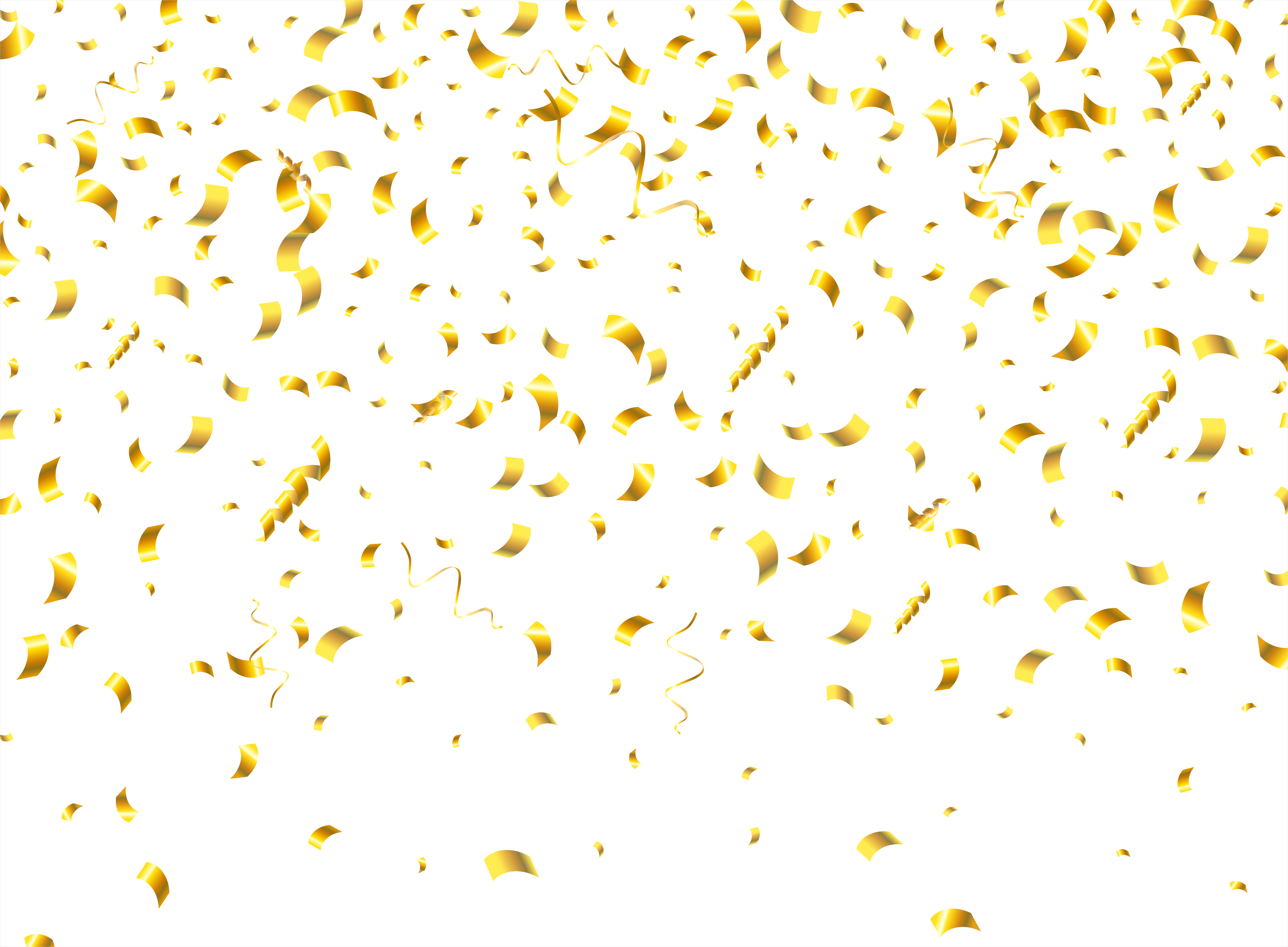 Detail Confetti Transparent Png Overlay Number 5