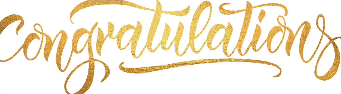 Detail Congratulations Text Transparent Png Number 2