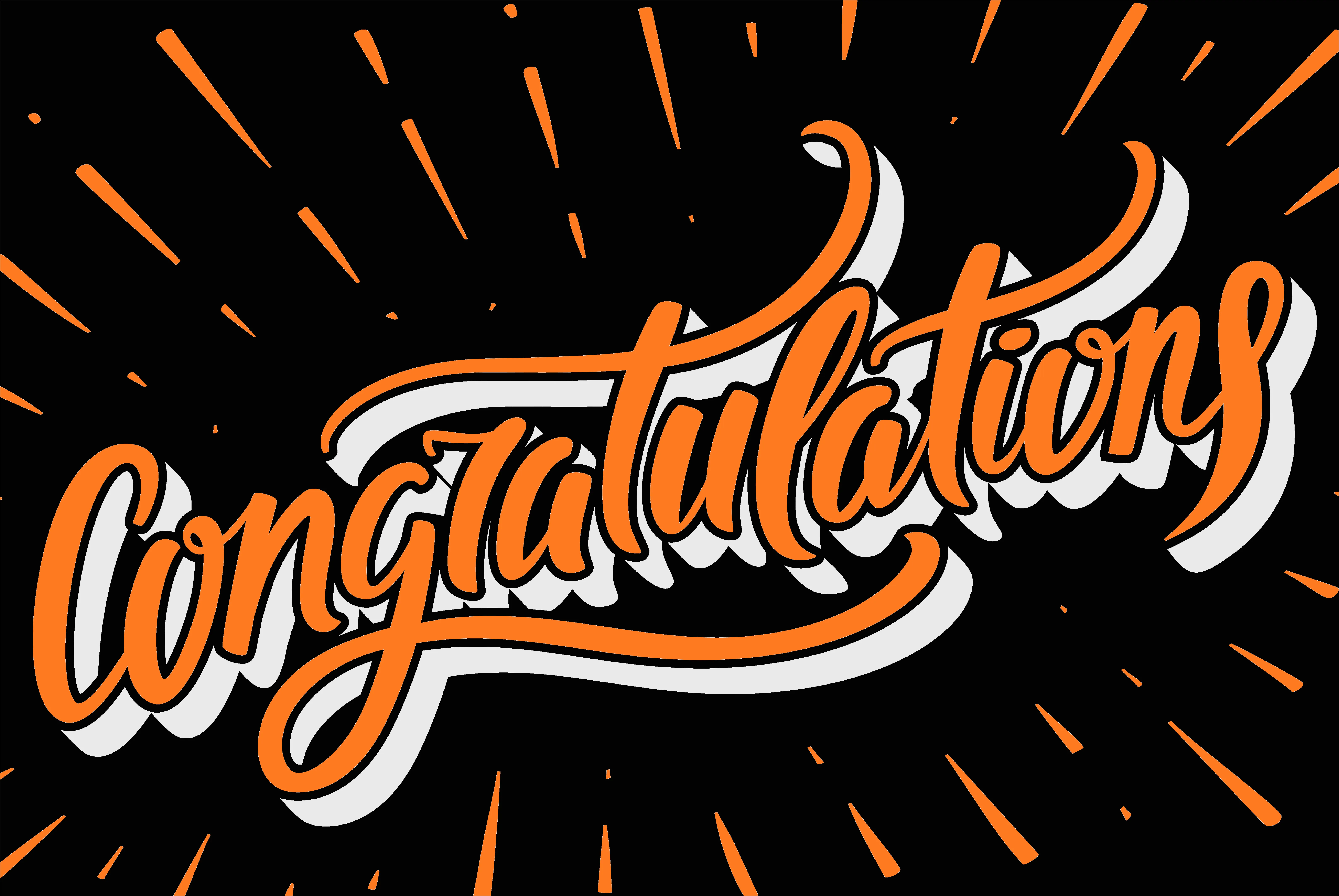 Detail Congratulations Text Transparent Png Number 5