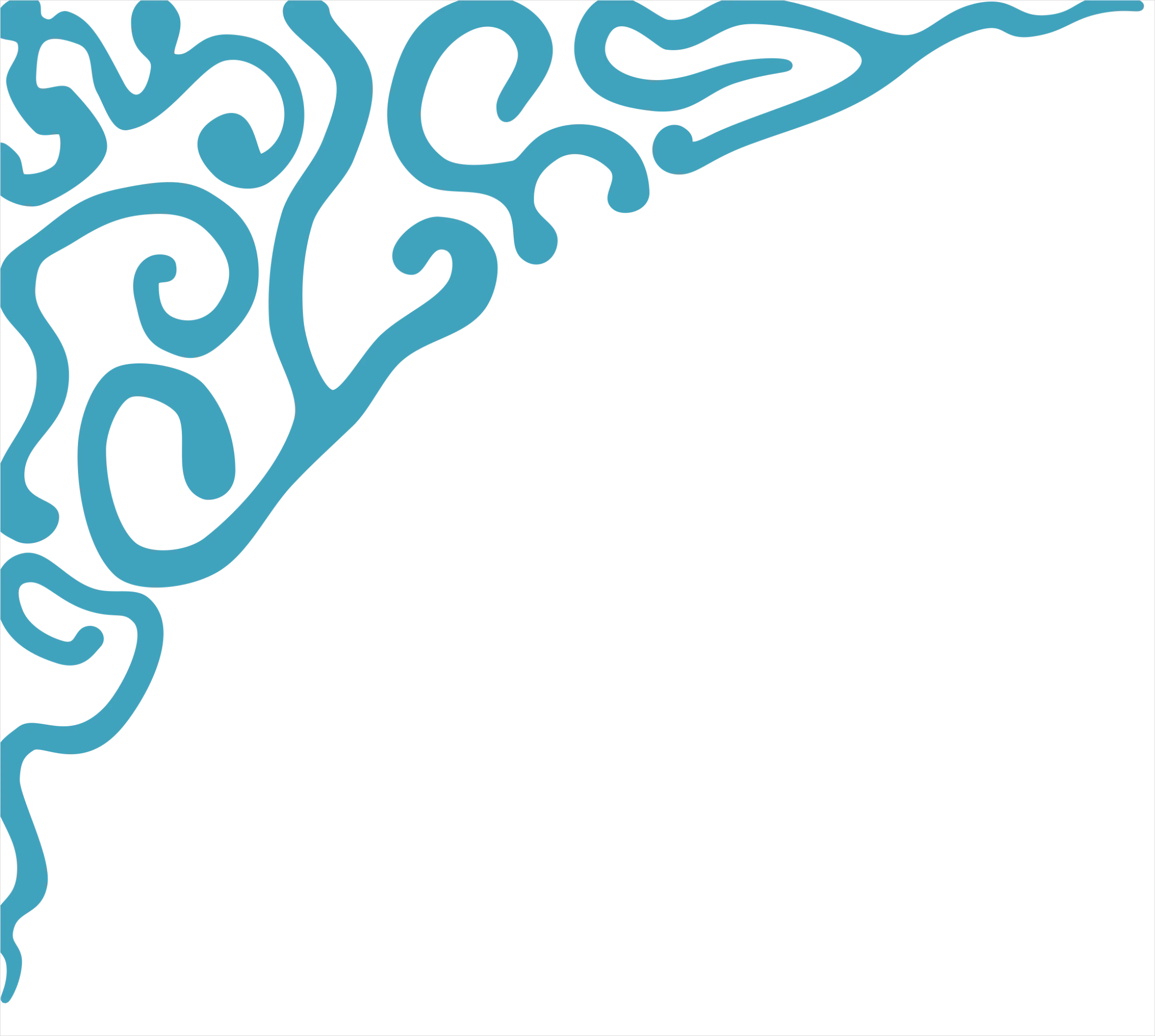 Detail Corner Flourish Transparent Png Number 15