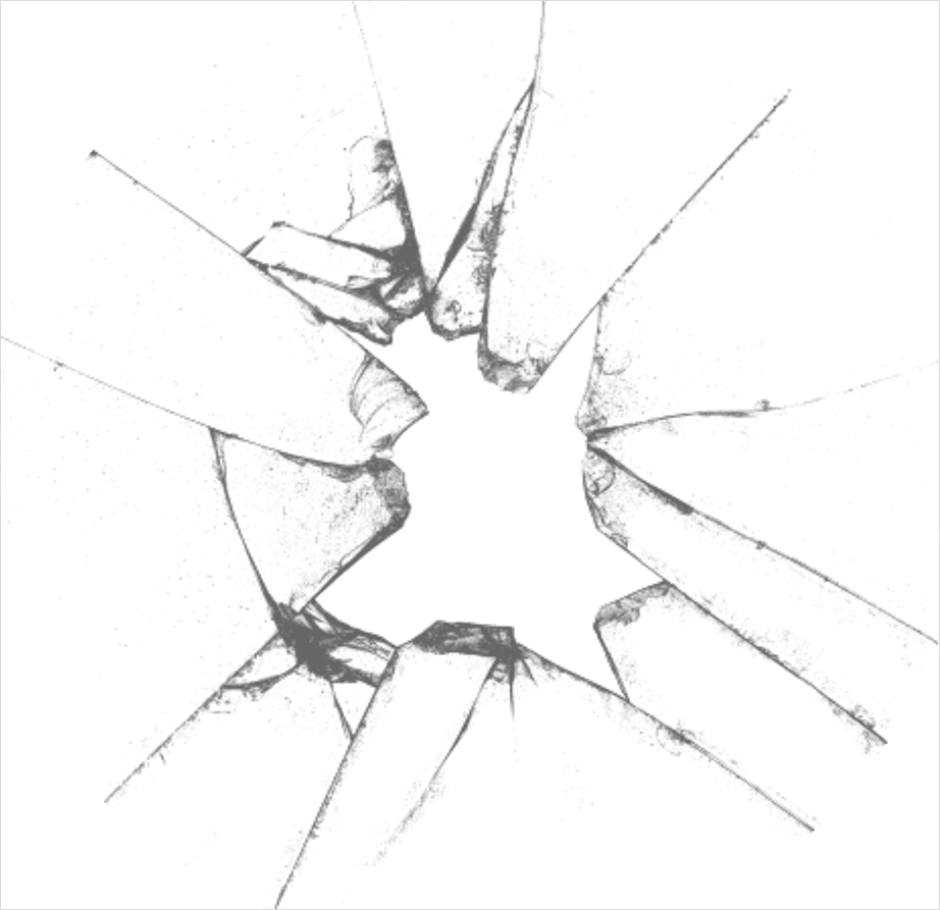Detail Cracked Glass Transparent Png Number 12
