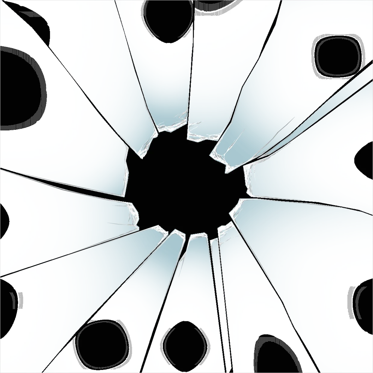 Detail Cracked Glass Transparent Png Number 13
