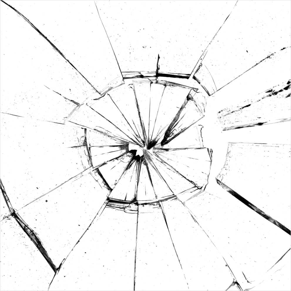 Detail Cracked Glass Transparent Png Number 9