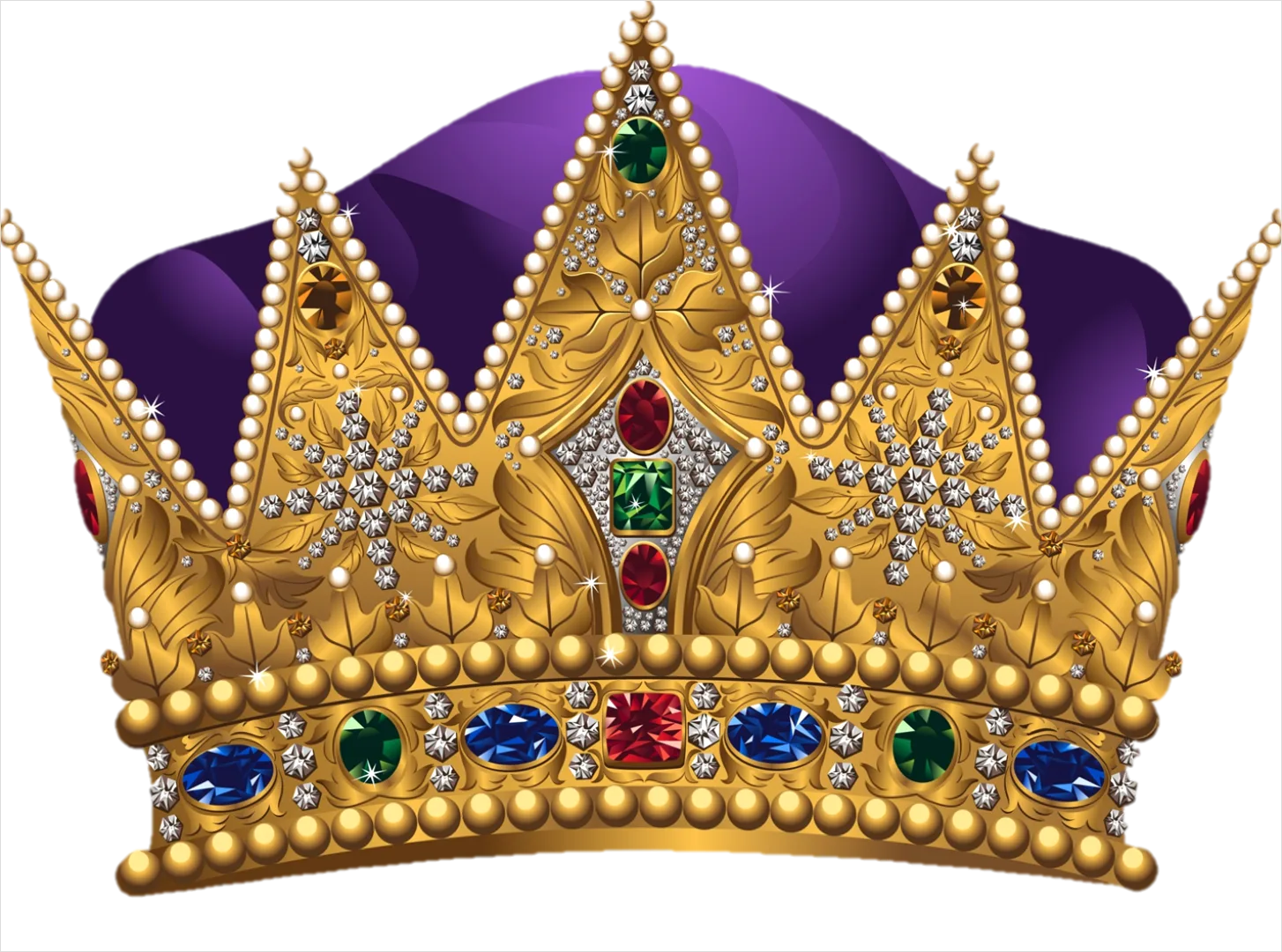 Detail Crown Transparent Png Number 7