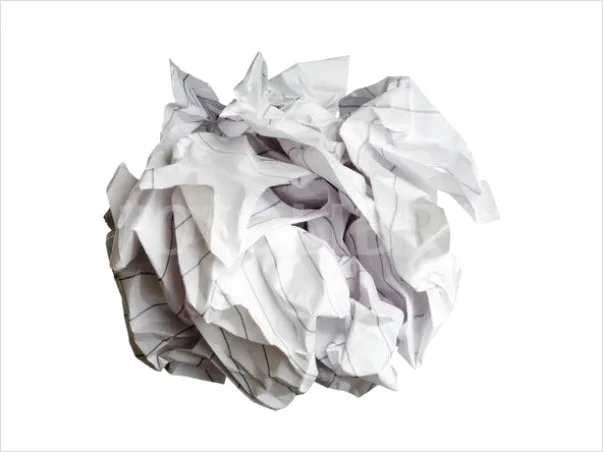 Detail Crumpled Paper Transparent Png Number 4