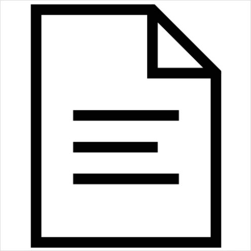 Detail Document Icons Set Outline Number 2