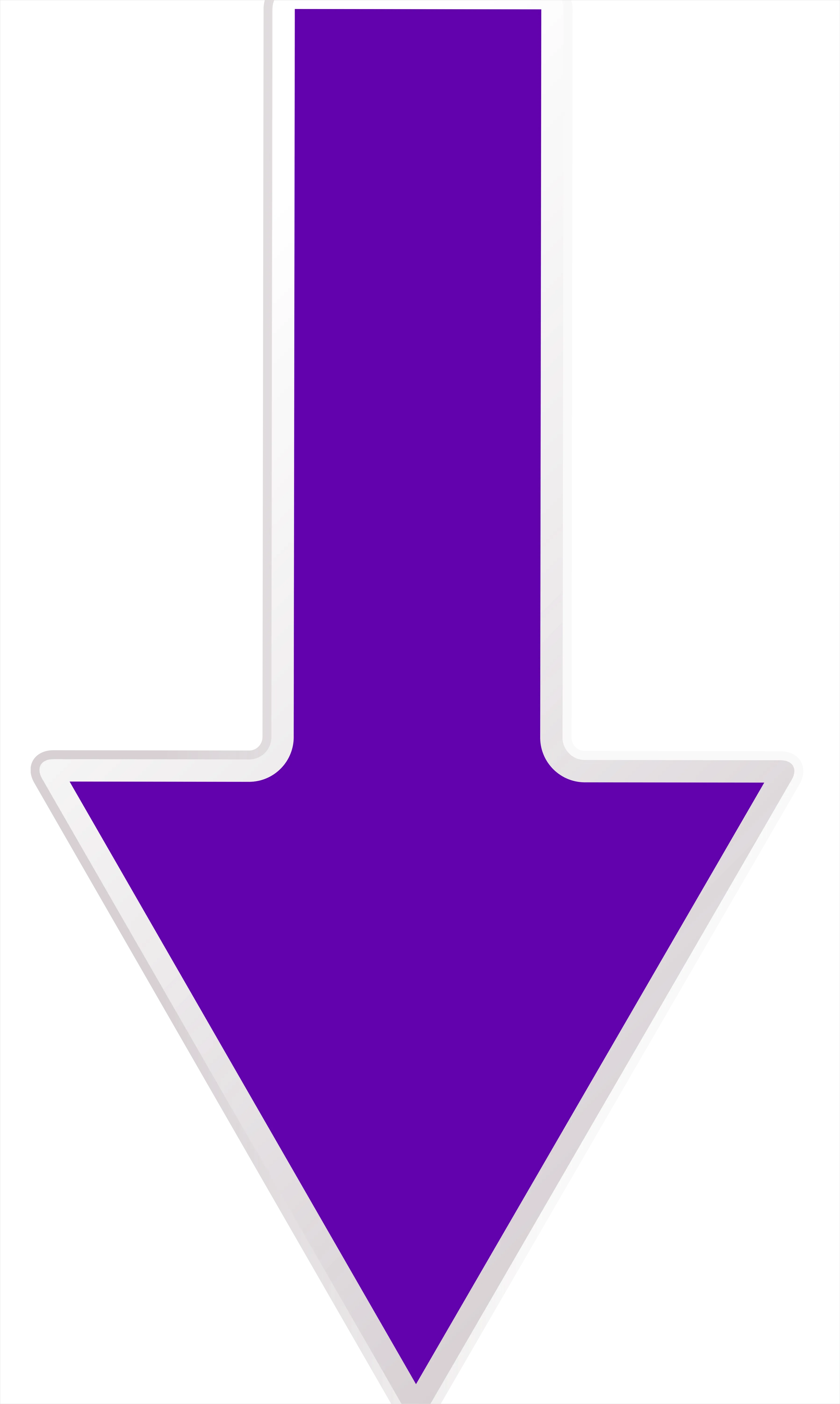 Detail Down Arrow Transparent Png Number 8