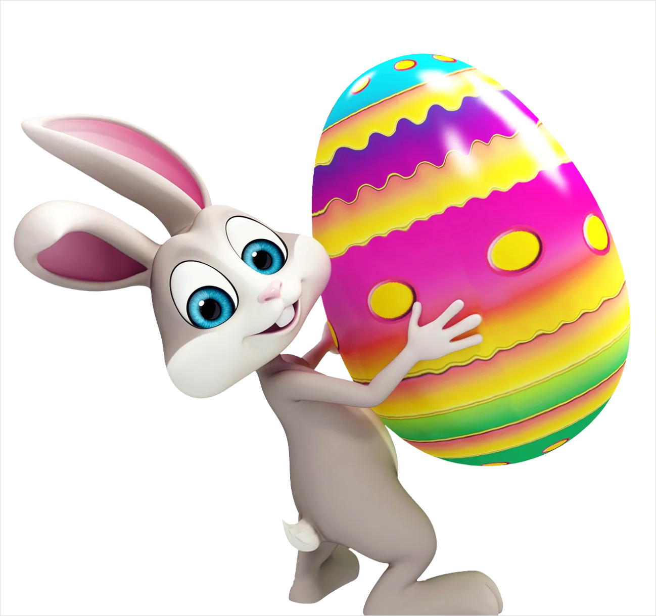Detail Easter Bunny Transparent Png Number 2