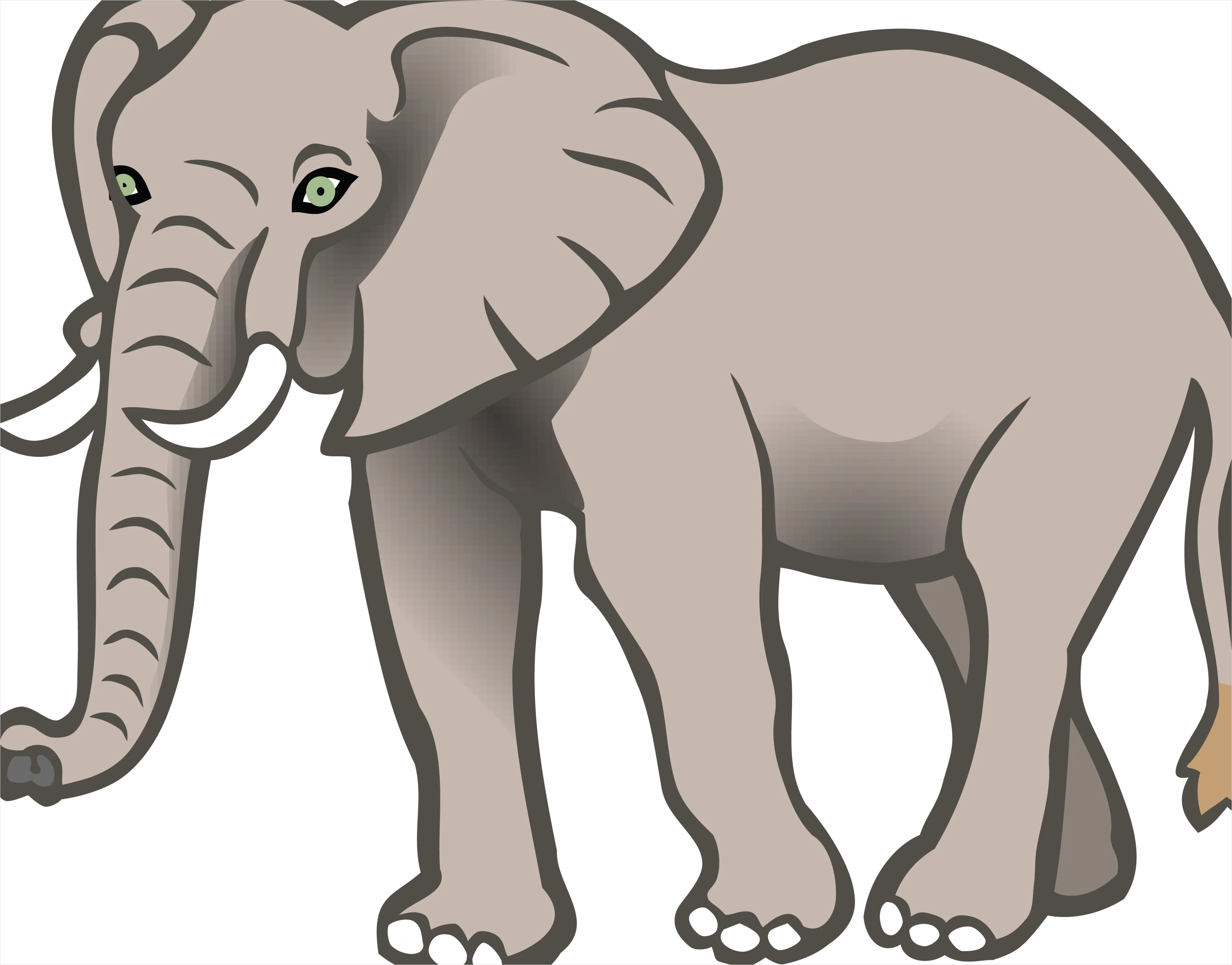 Detail Elephant Transparent Png Clipart Number 5