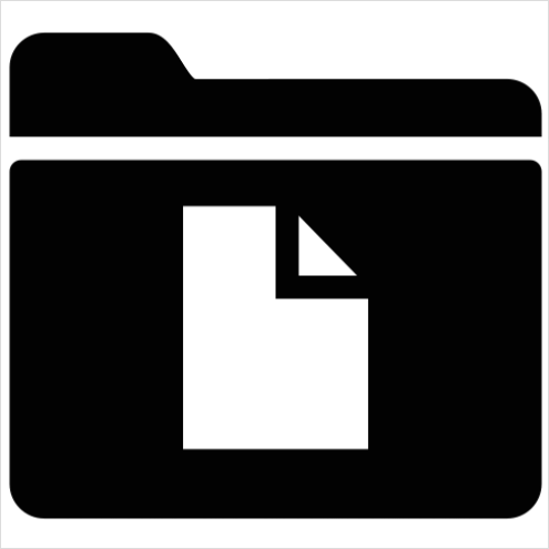 Detail File Folder Icons Set Number 7