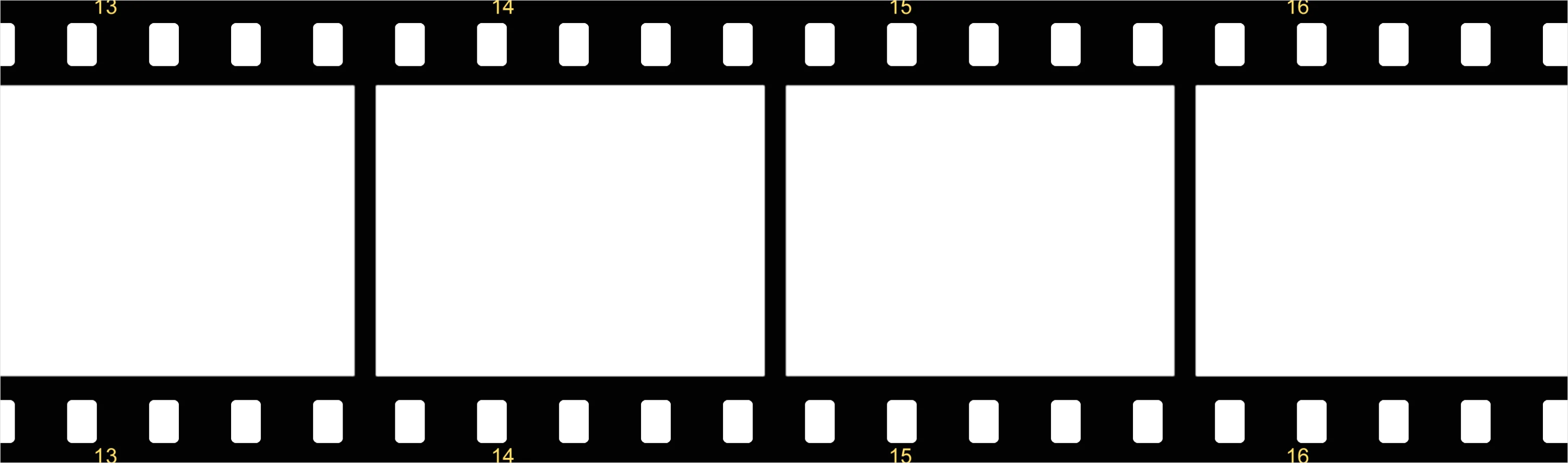 Detail Film Strip Transparent Png Number 3