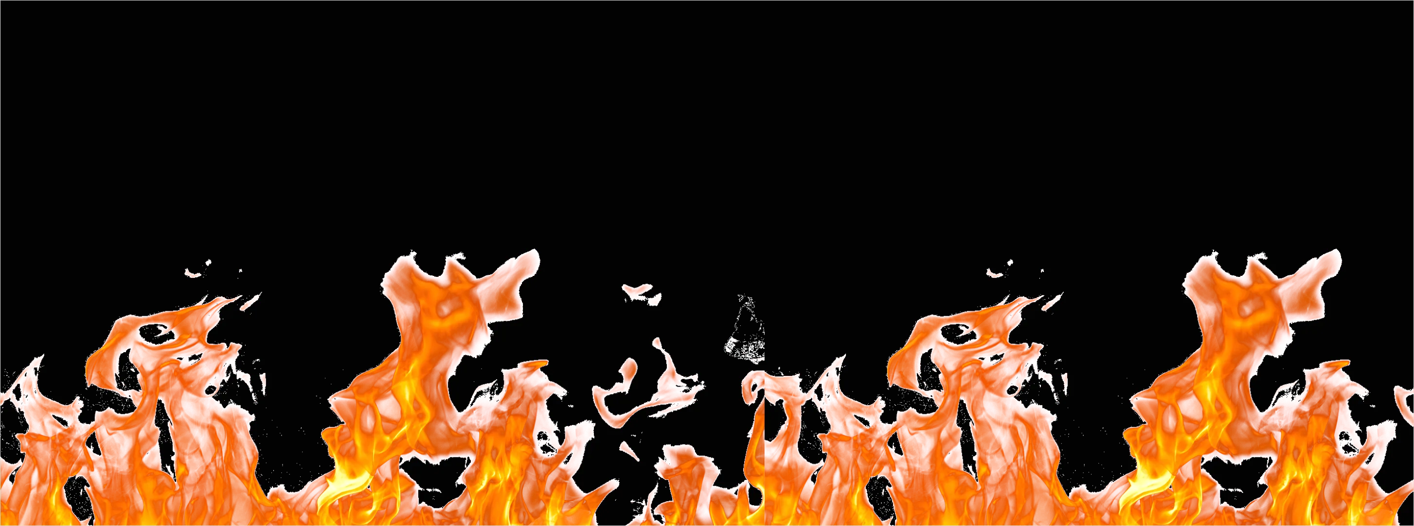 Detail Flame Transparent Png Overlay Number 4