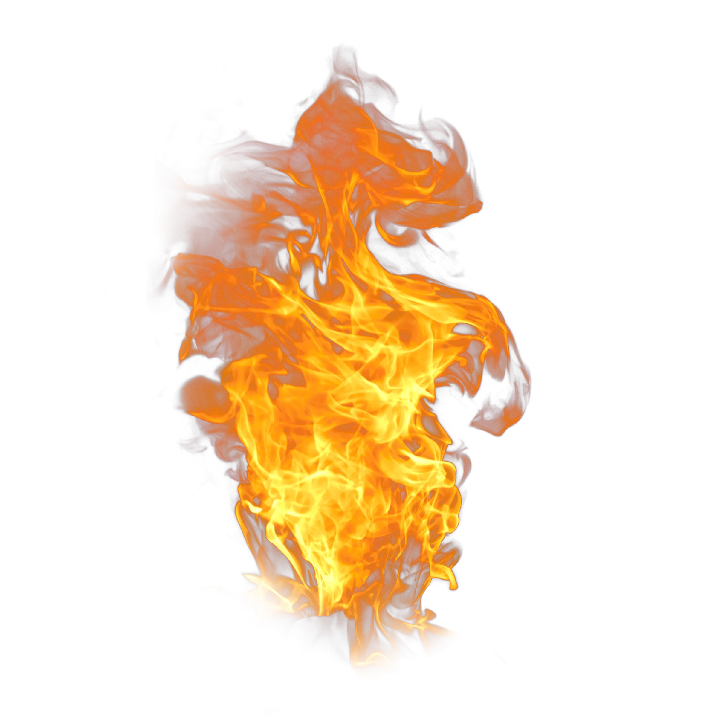 Detail Flame Transparent Png Overlay Number 6