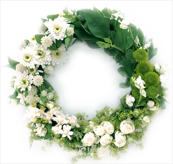 Detail Floral Wreath Transparent Png Number 10