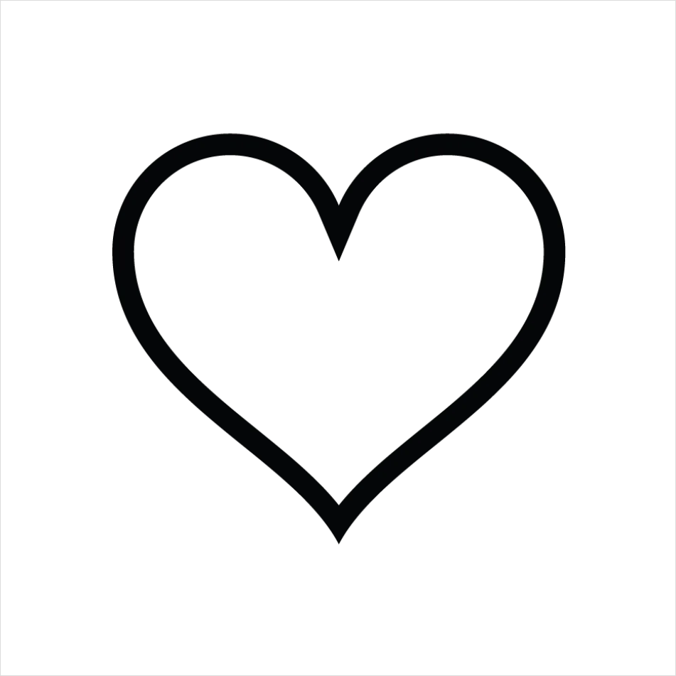 Detail Heart Icon Transparent Png Number 6
