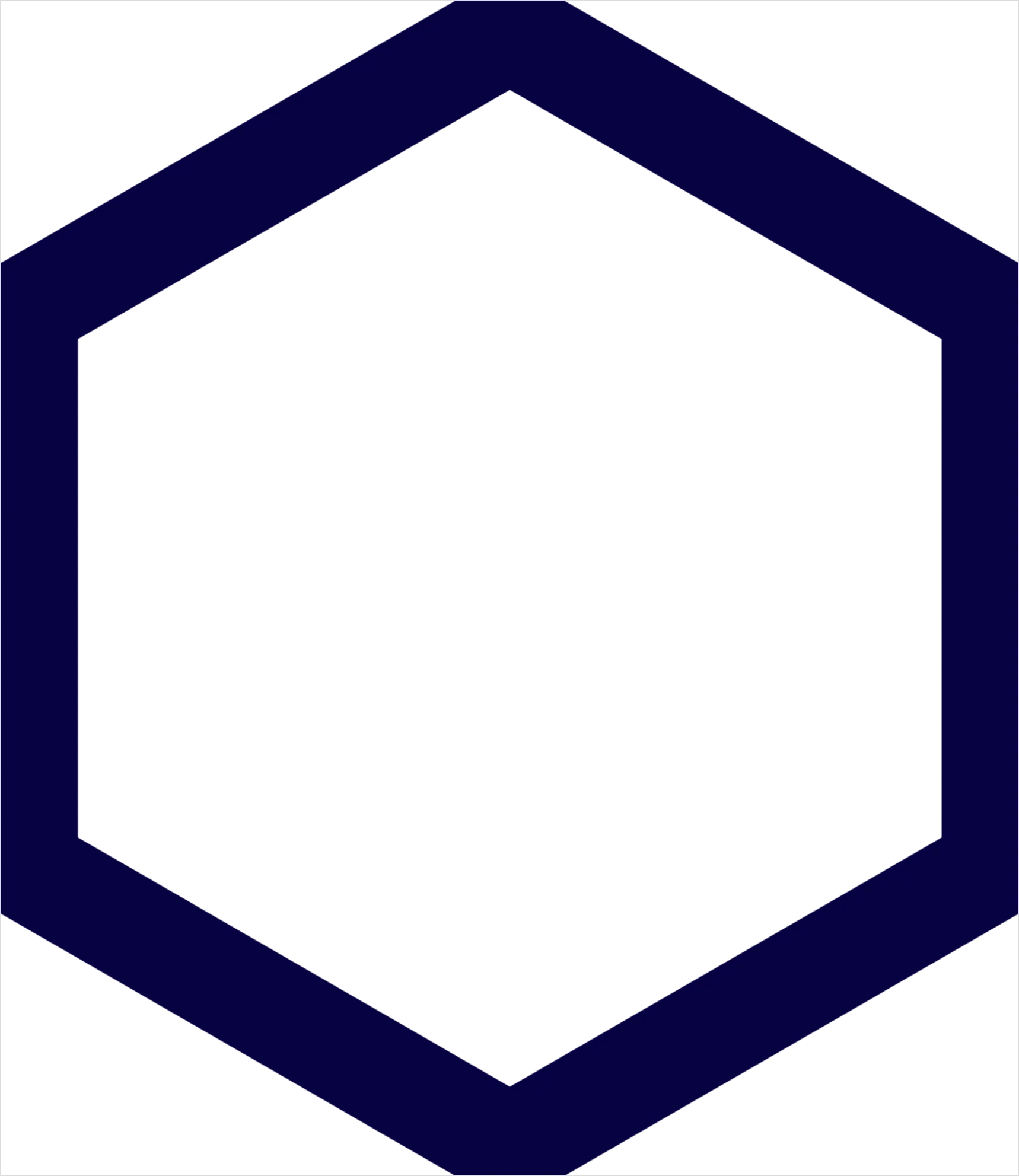 Detail Hexagon Shape Transparent Png Number 8