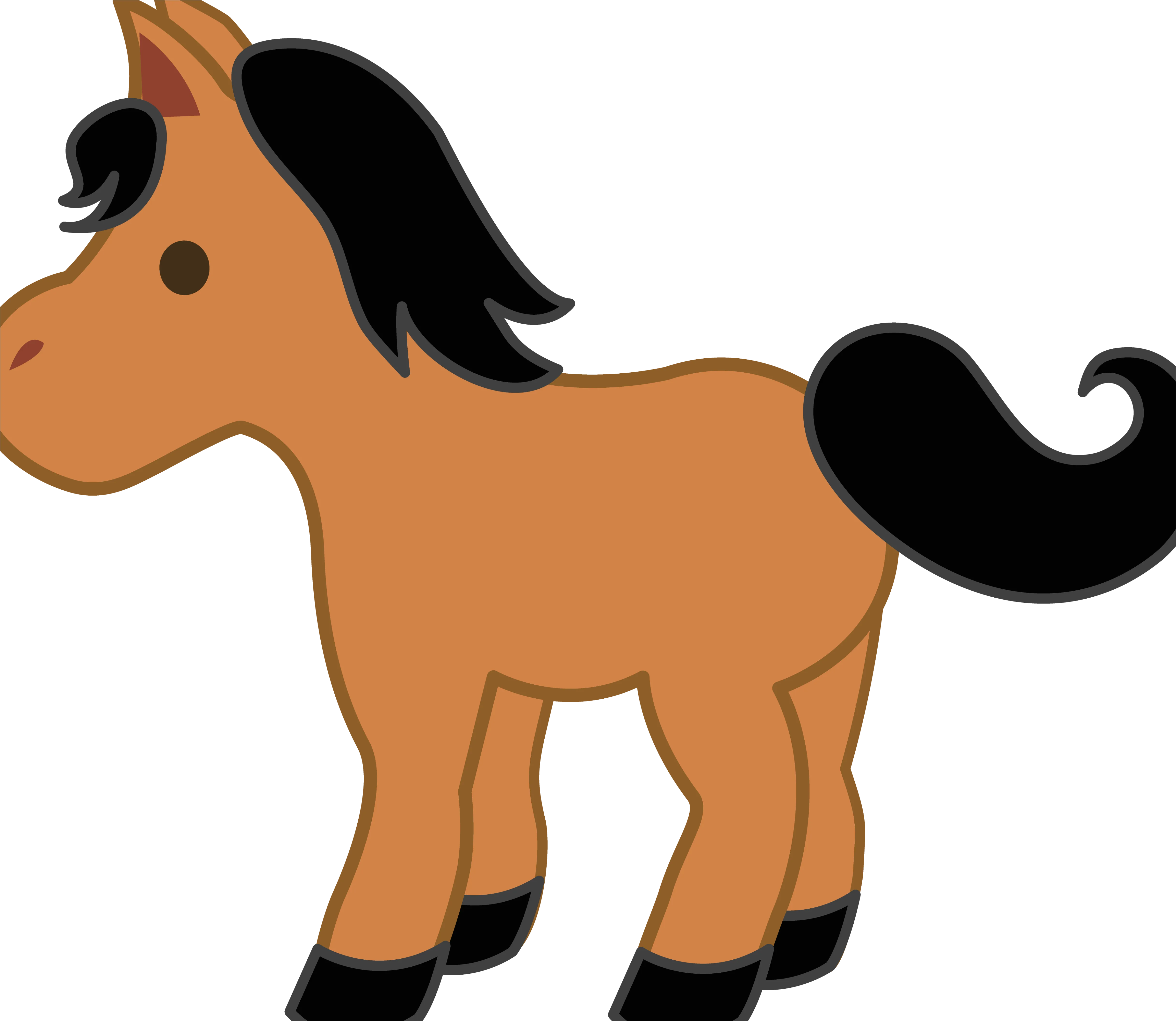 Detail Horse Transparent Png Clipart Number 10