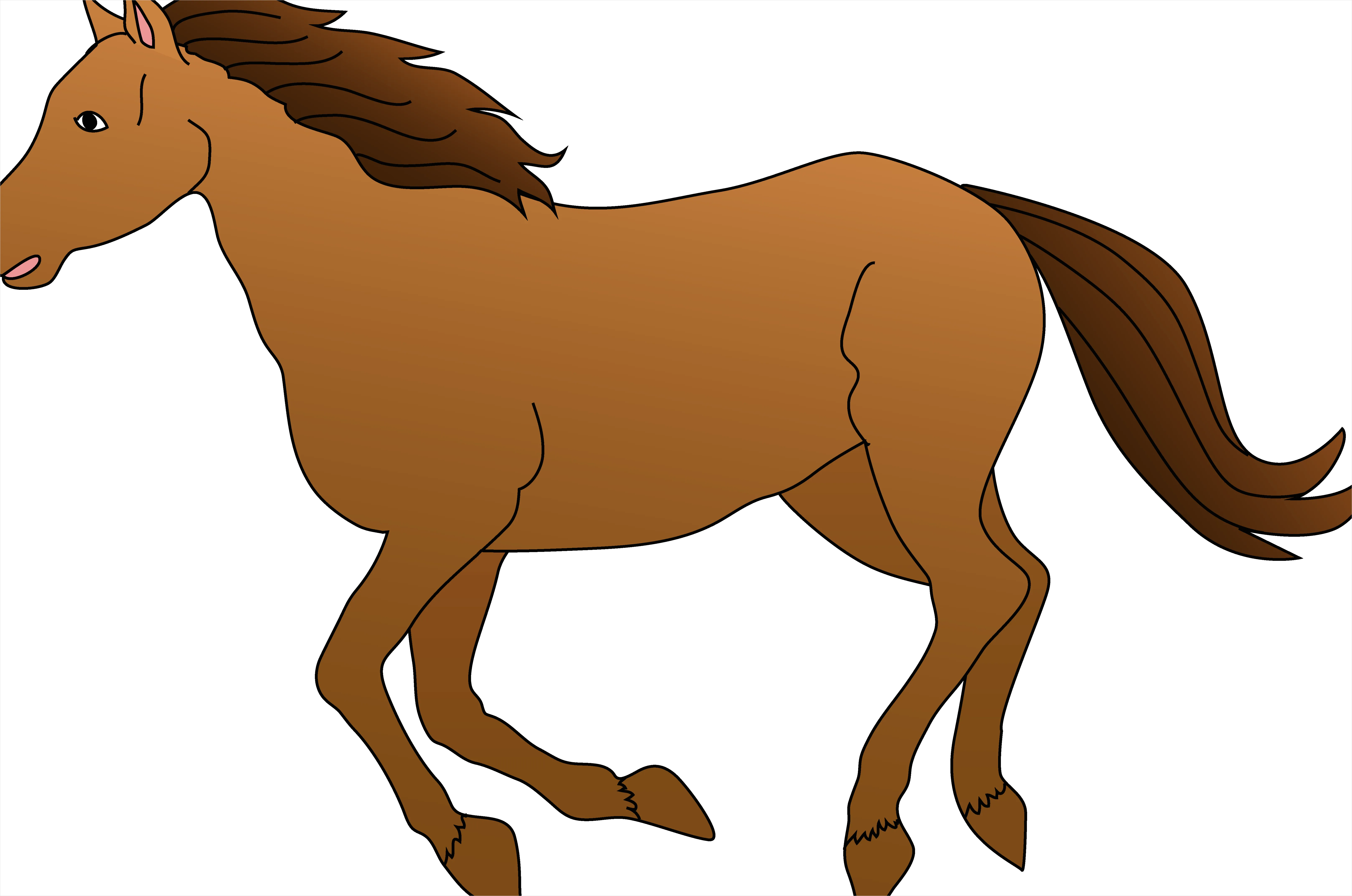 Detail Horse Transparent Png Clipart Number 3