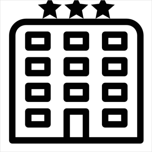 Detail Hotel Icons Set Outline Number 7