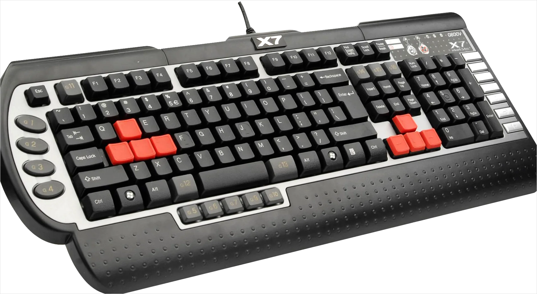 Detail Keyboard Transparent Png Number 7