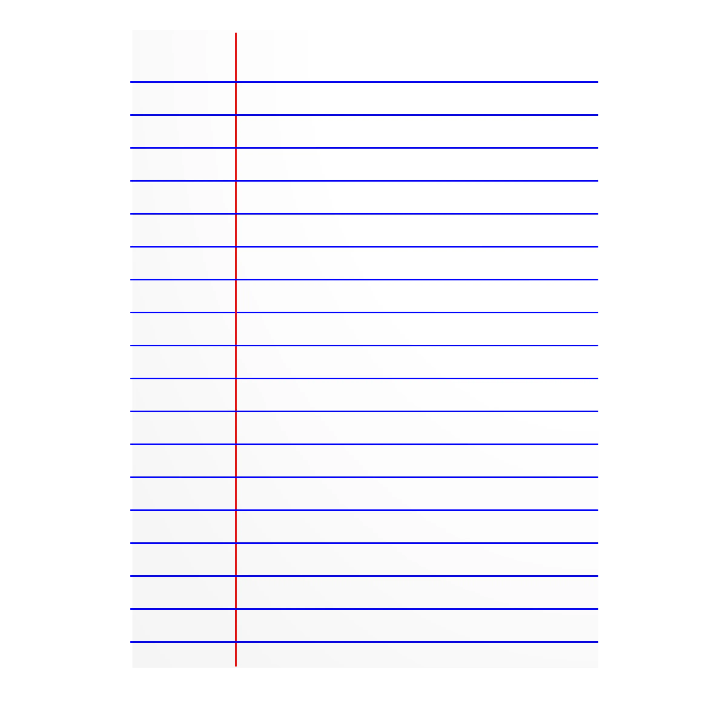 Detail Lined Paper Transparent Png Number 6