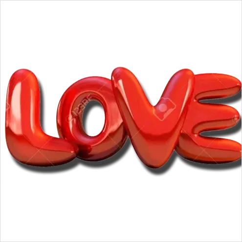 Love Word Transparent Png 4b76