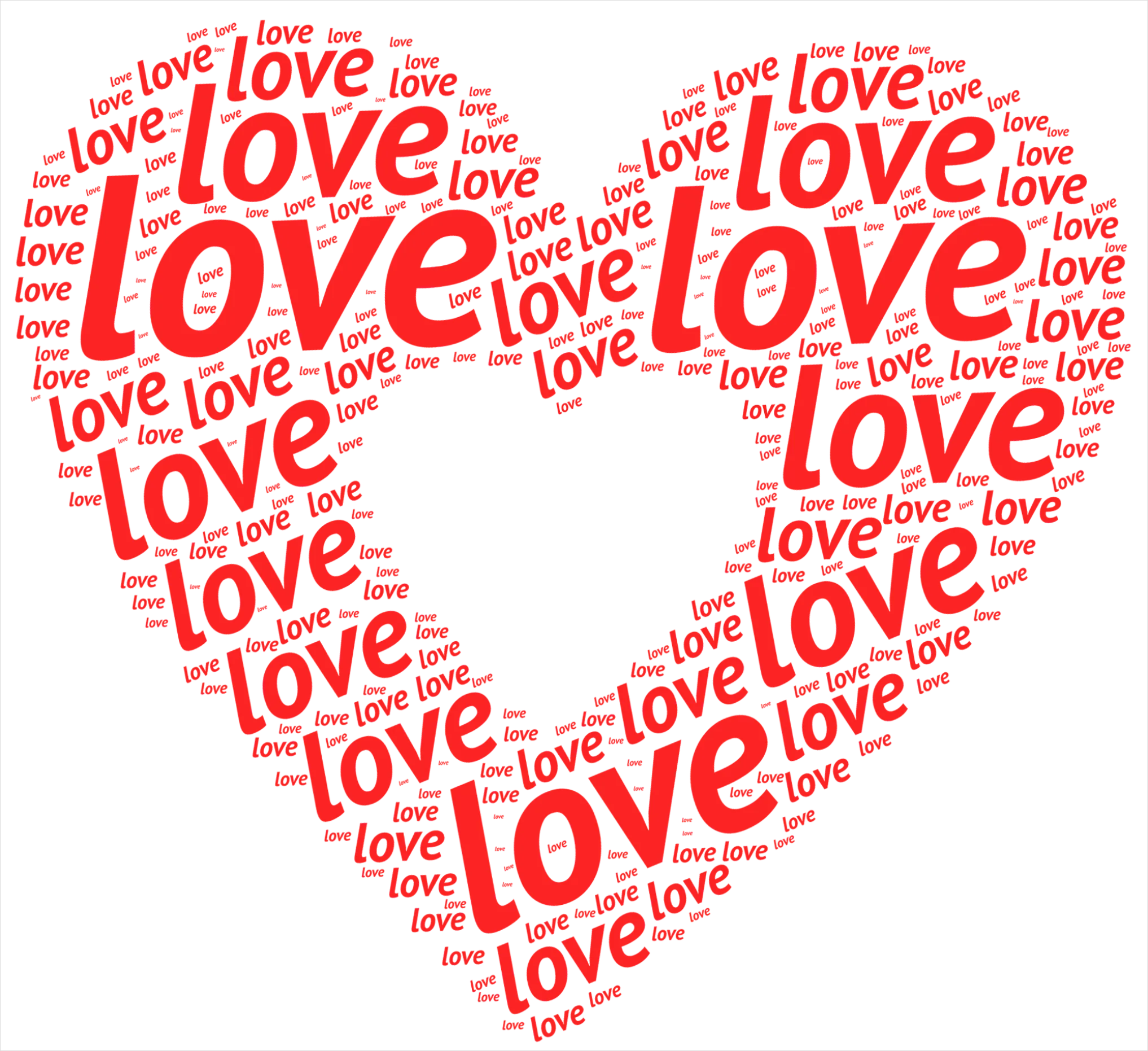 Detail Love Word Transparent Png Number 17