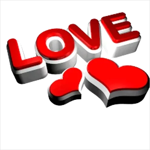 Detail Love Word Transparent Png Number 4