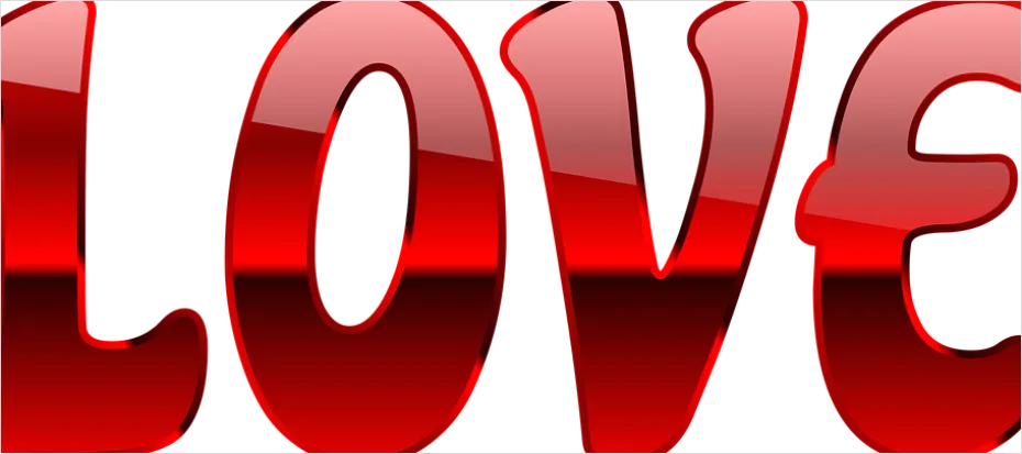 Detail Love Word Transparent Png Number 6