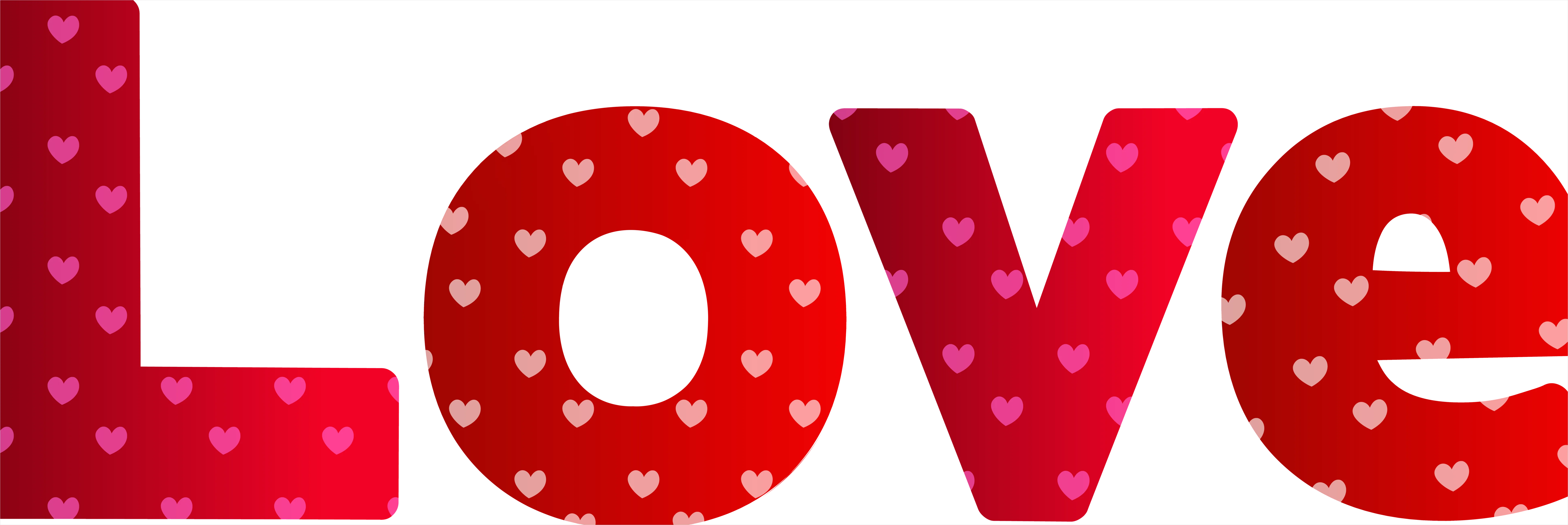 Detail Love Word Transparent Png Number 9