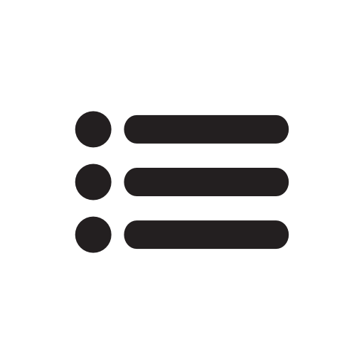 Detail Menu Icon Transparent Png Number 13