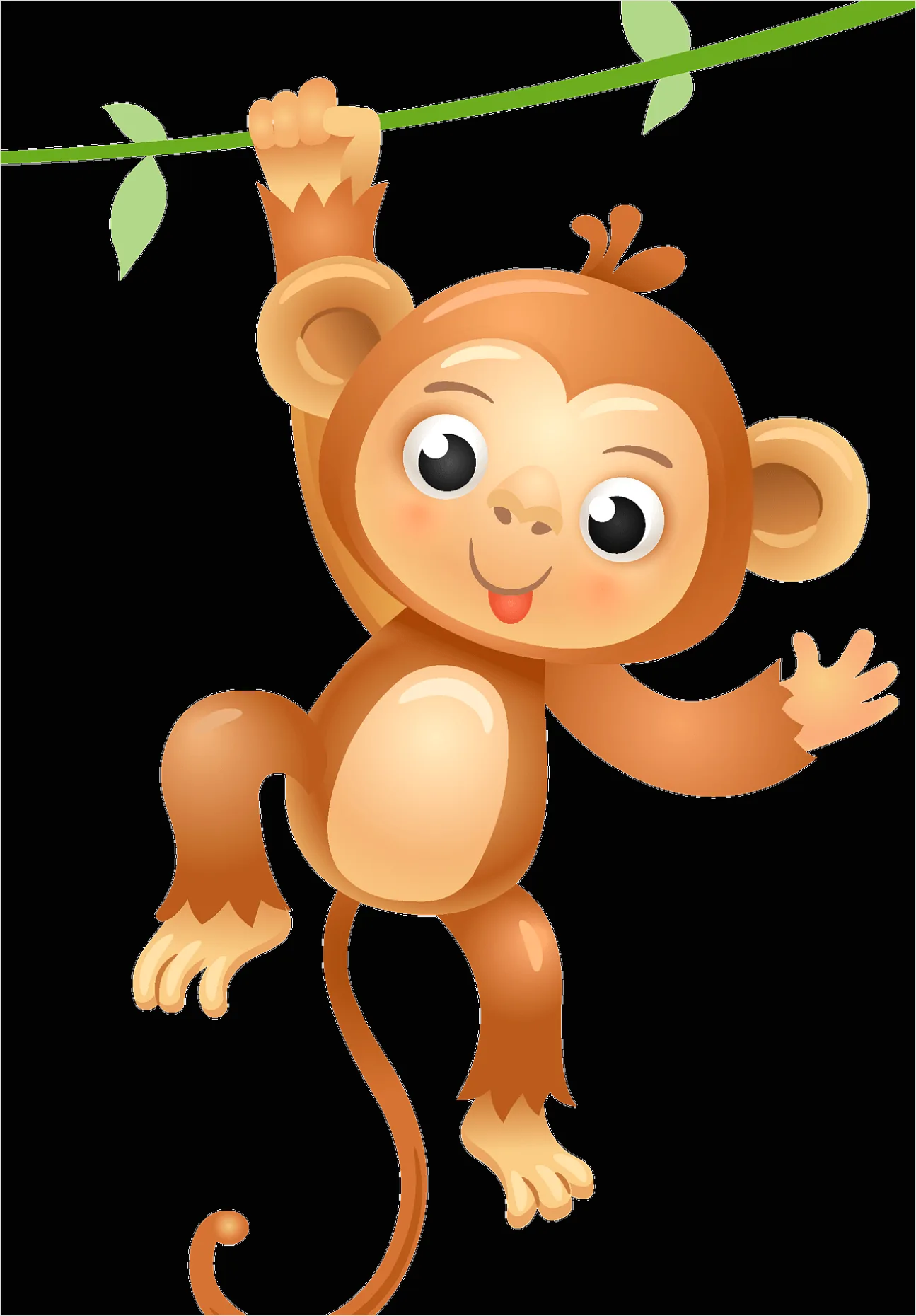 Detail Monkey Transparent Png Clipart Number 7