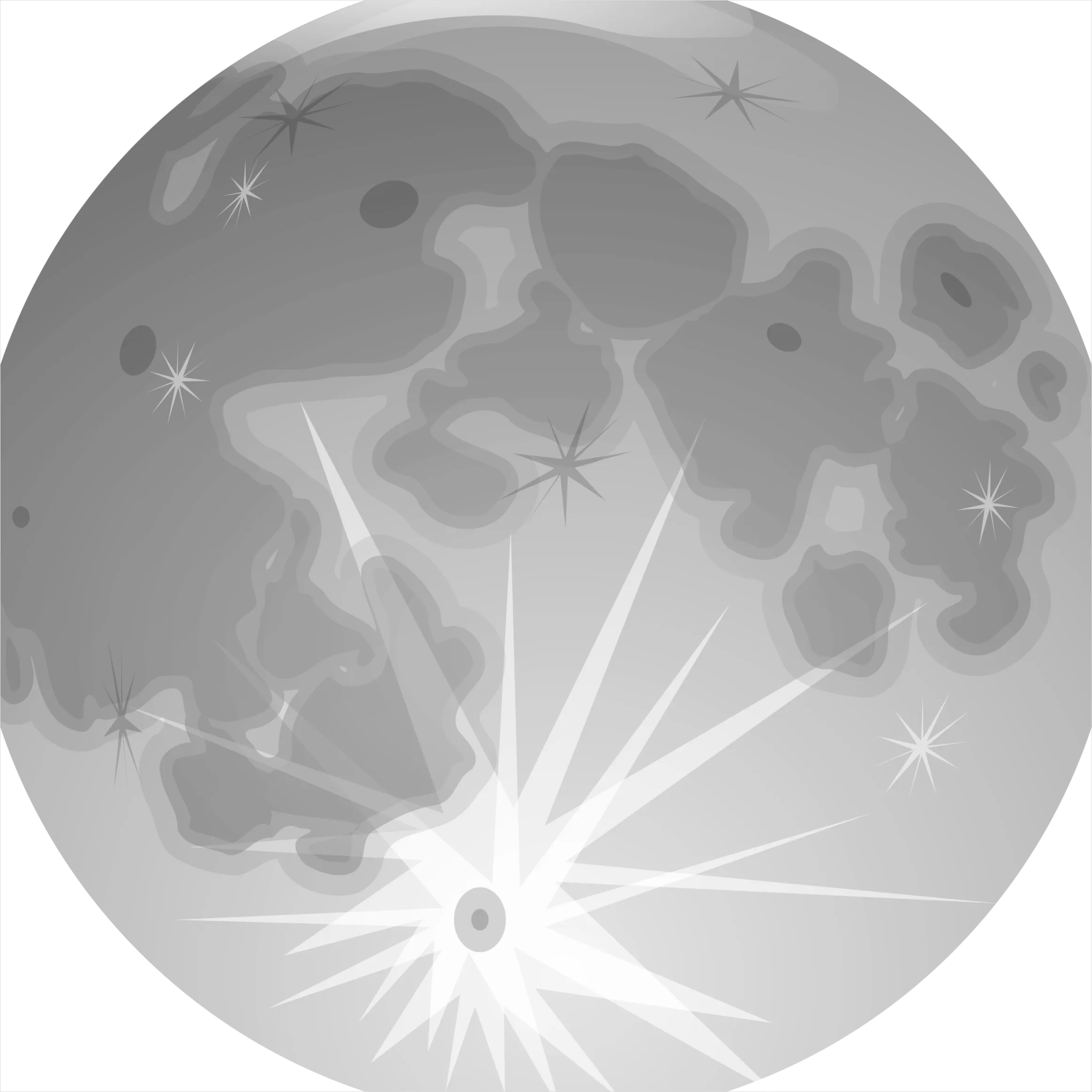 Detail Moon Transparent Png Number 11