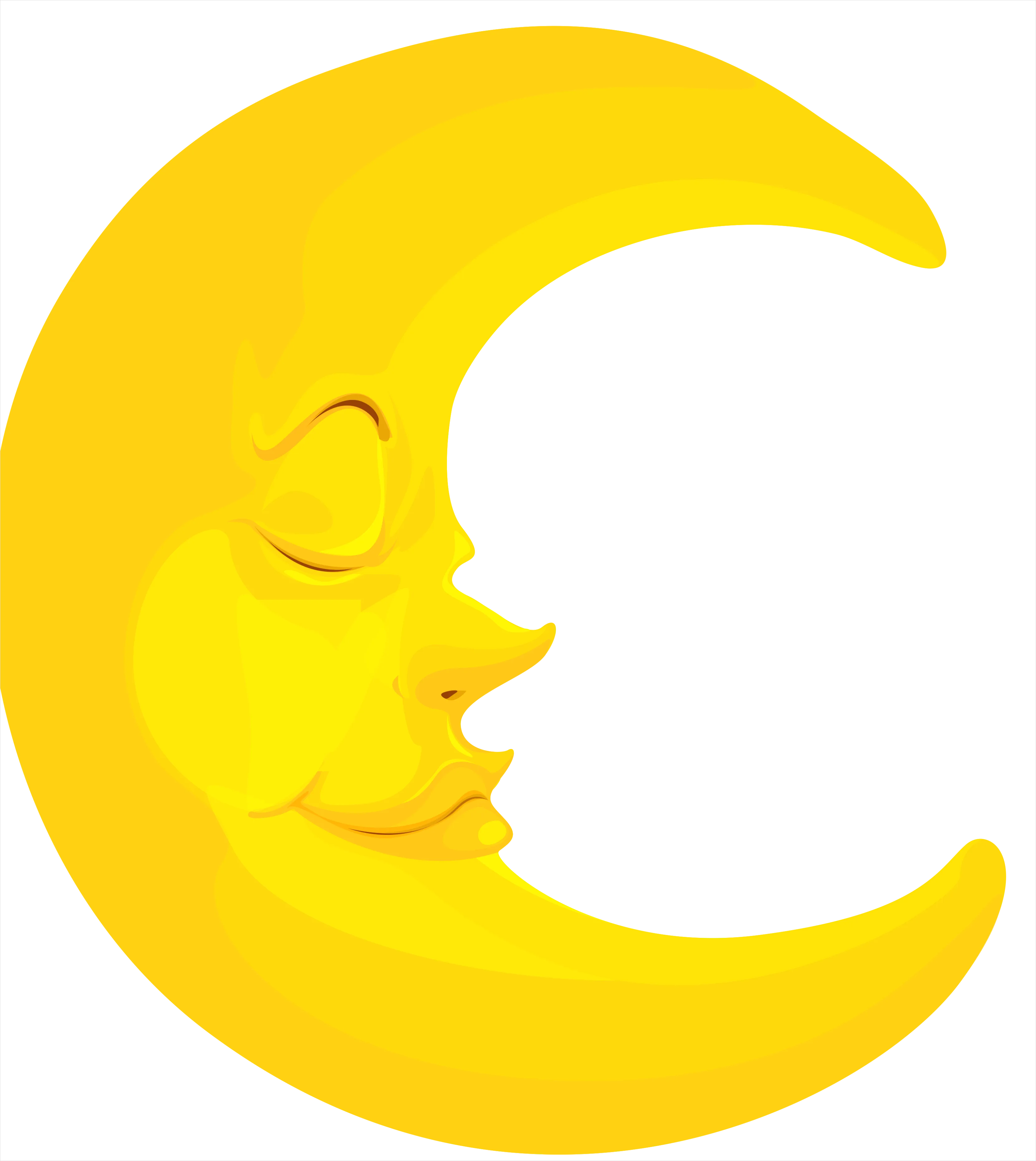 Detail Moon Transparent Png Number 16
