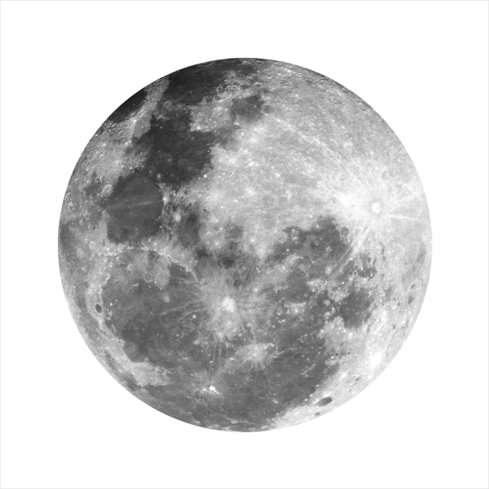 Detail Moon Transparent Png Number 7