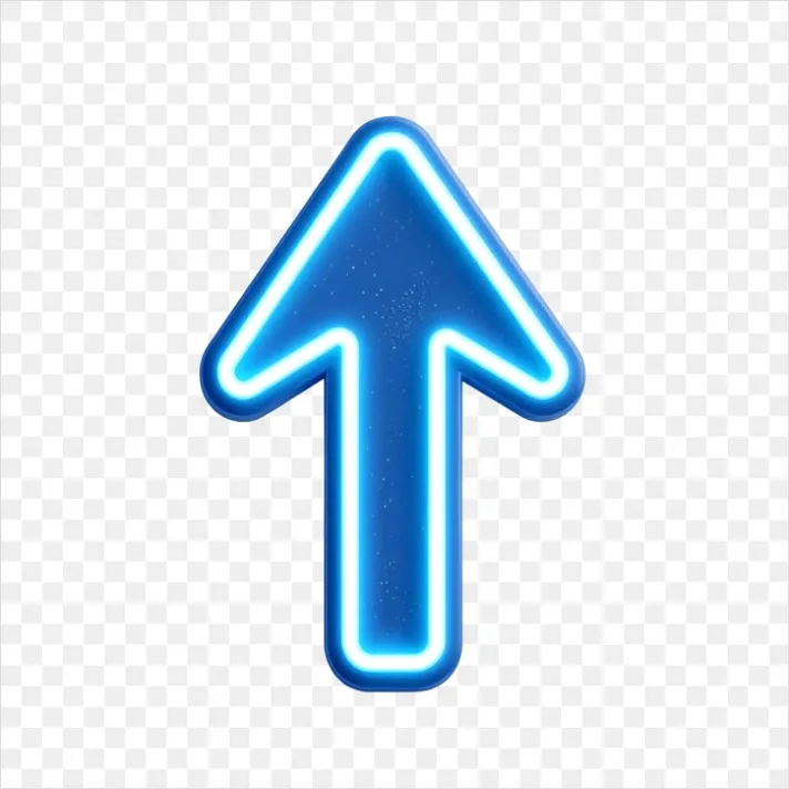 Detail Neon Arrow Transparent Png Number 4