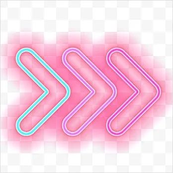 Detail Neon Arrow Transparent Png Number 8